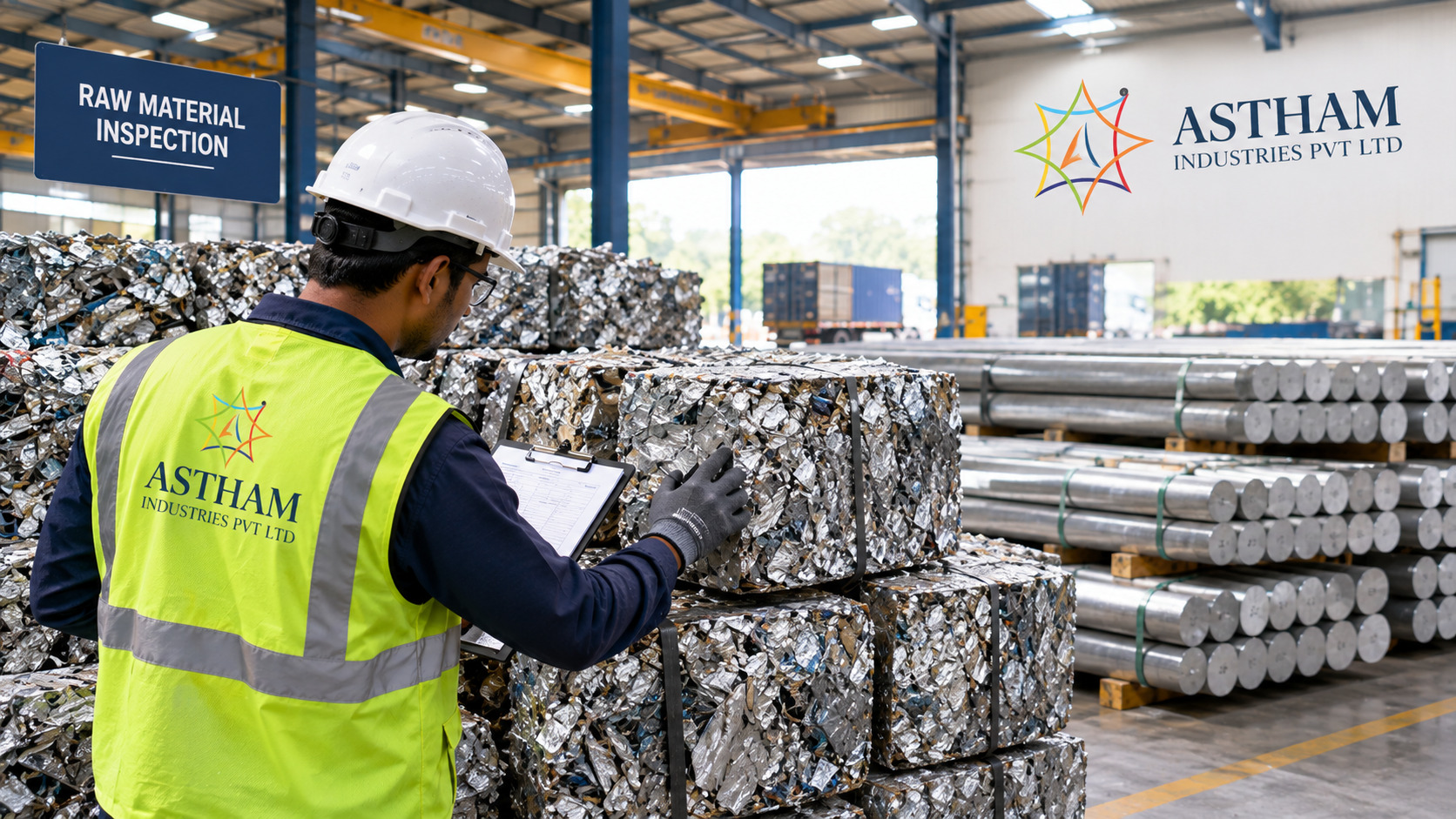 Raw Material Inspection & Billet Preheating